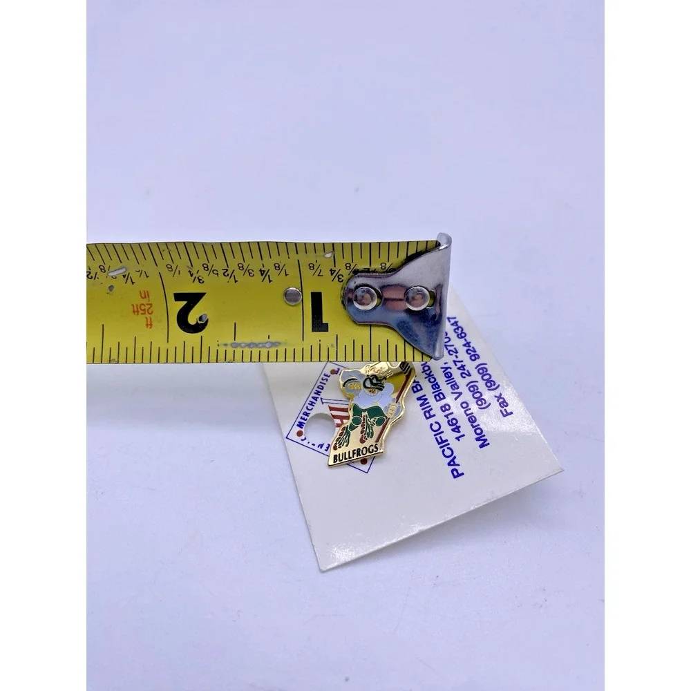 RHI Anaheim Bullfrogs Pin Vintage Roller Hockey Collectible Defunct Team 1